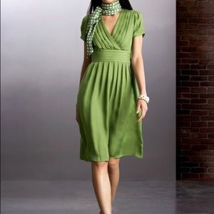 Banana Republic Green Dress Size 10 NWT